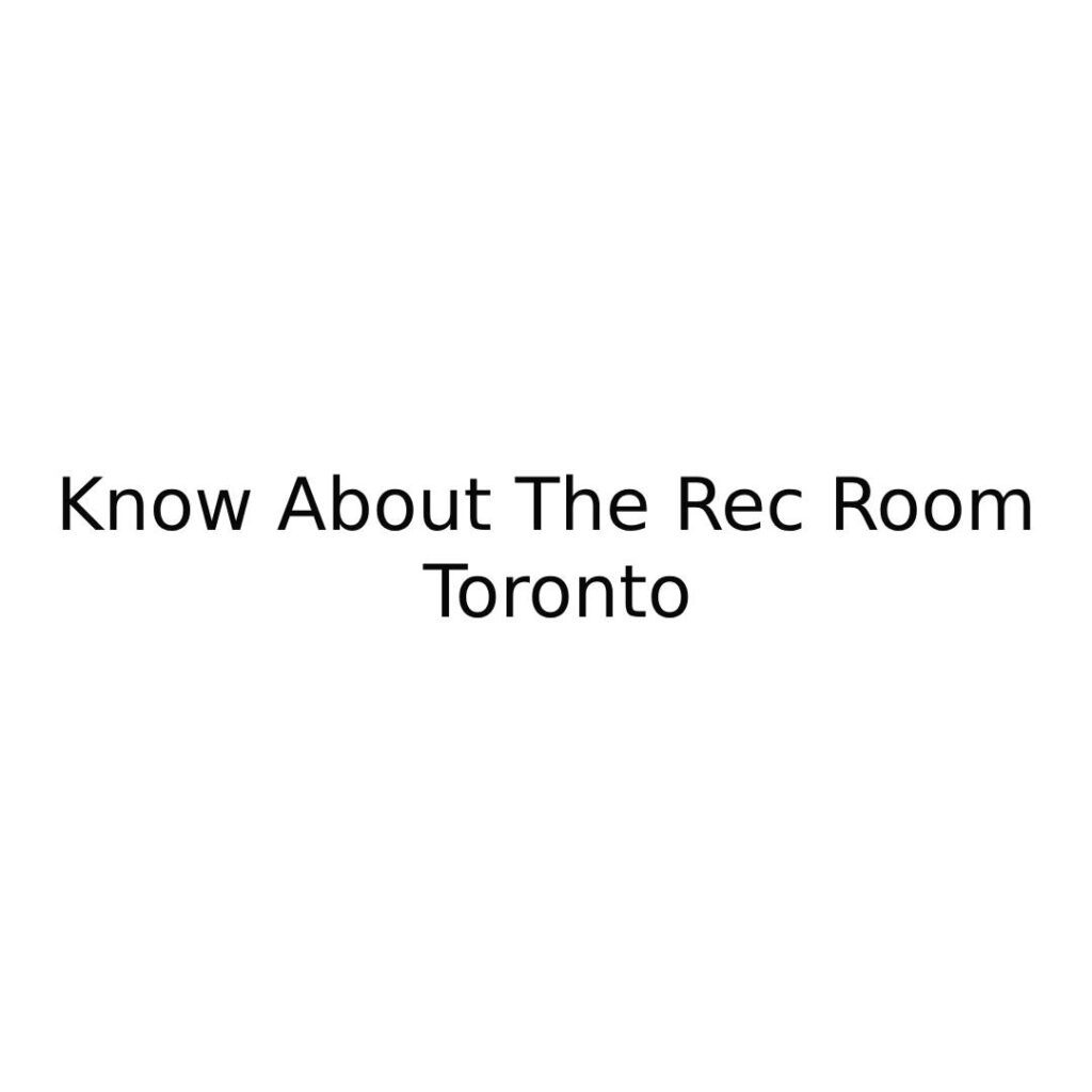 Rec Room